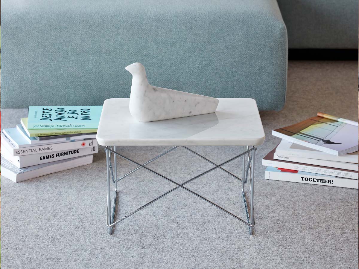 Vitra Eames LTR Occasional Table - Marble