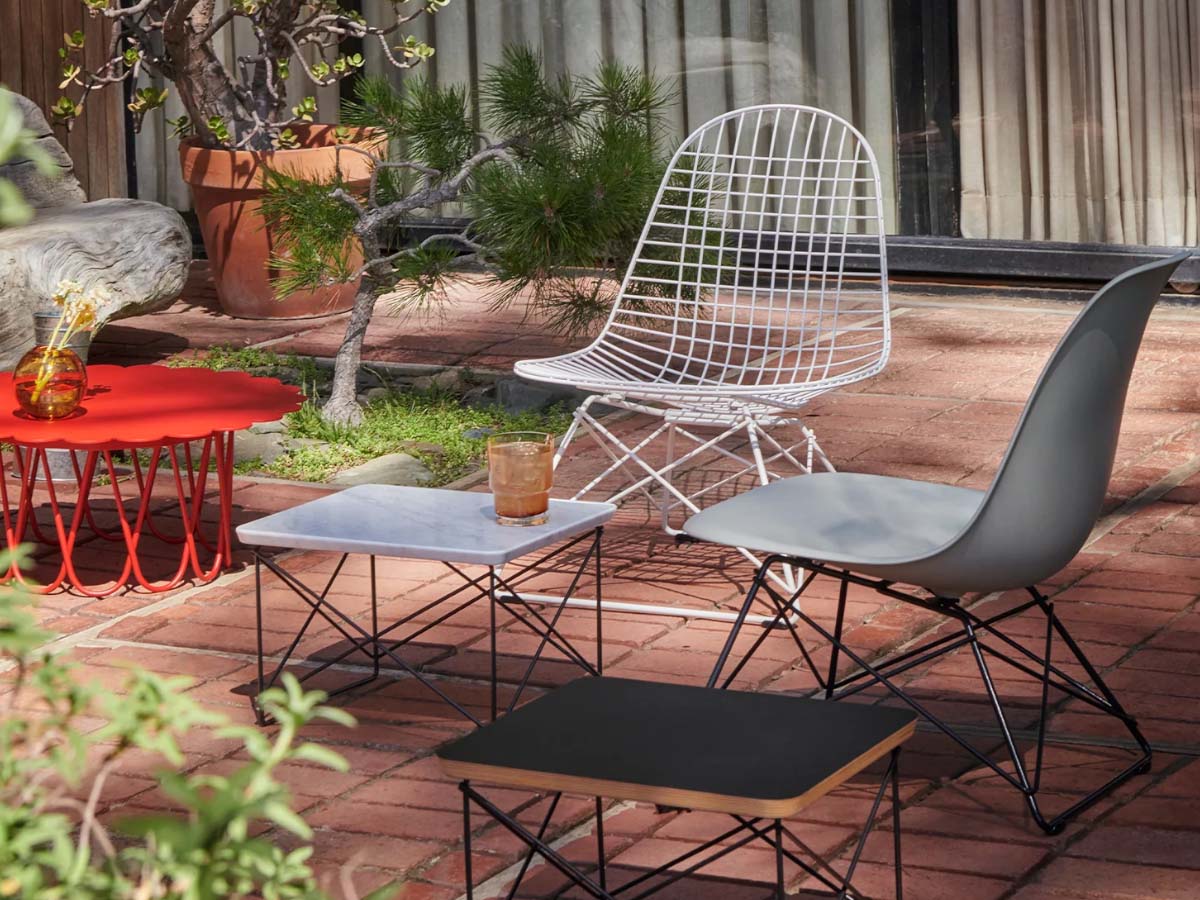 Vitra Eames LTR Occasional Table - Marble