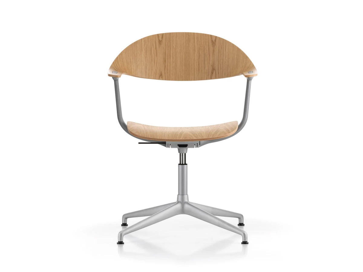 Vitra Mynt Plywood Office Chair - 4 Star Base