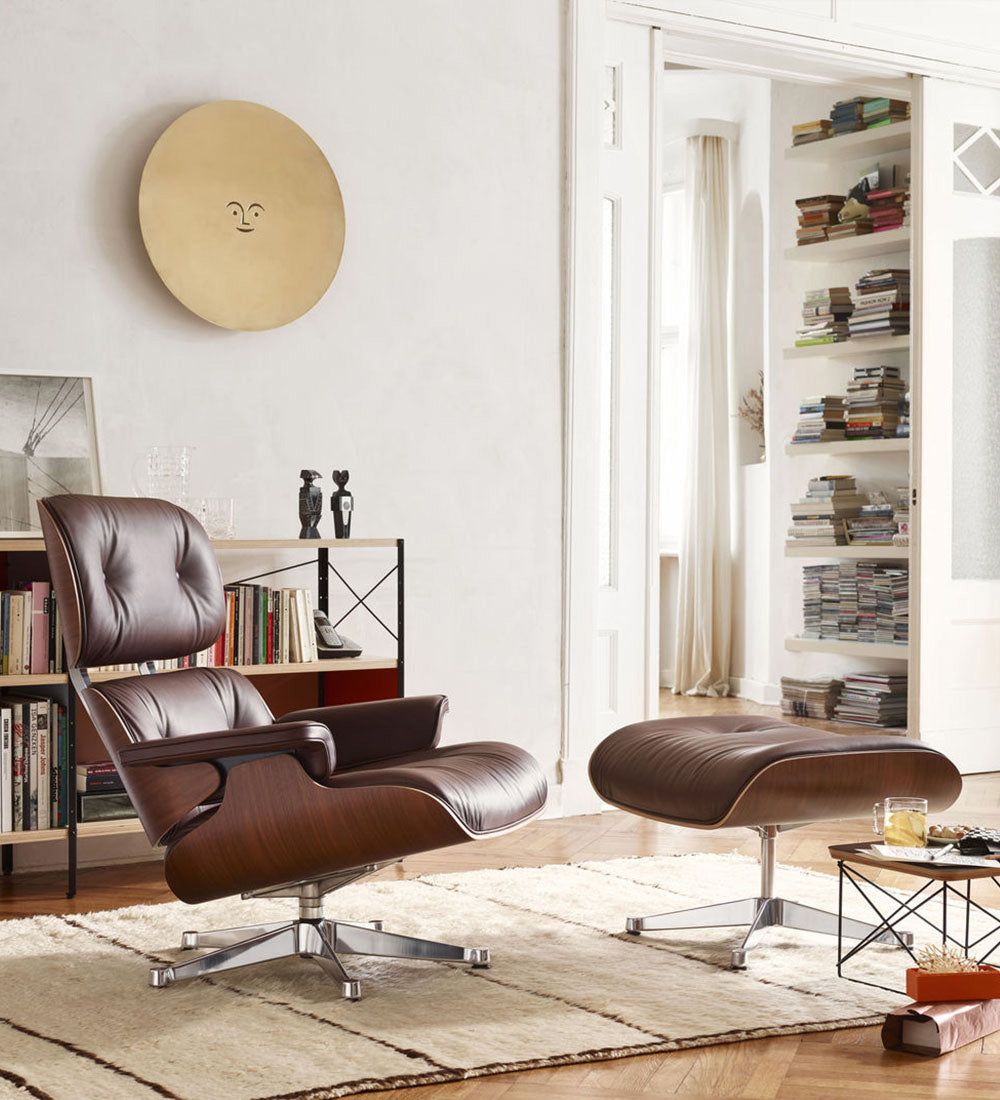vitra eames lounge chair and ottoman