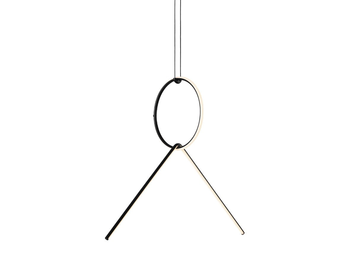 Flos Arrangements Suspension Light Round Small/Broken Line