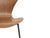Fritz Hansen Series 7 Dining Chair - Natural Wood/Warm Graphite