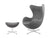 Fritz Hansen Egg Chair with Footstool