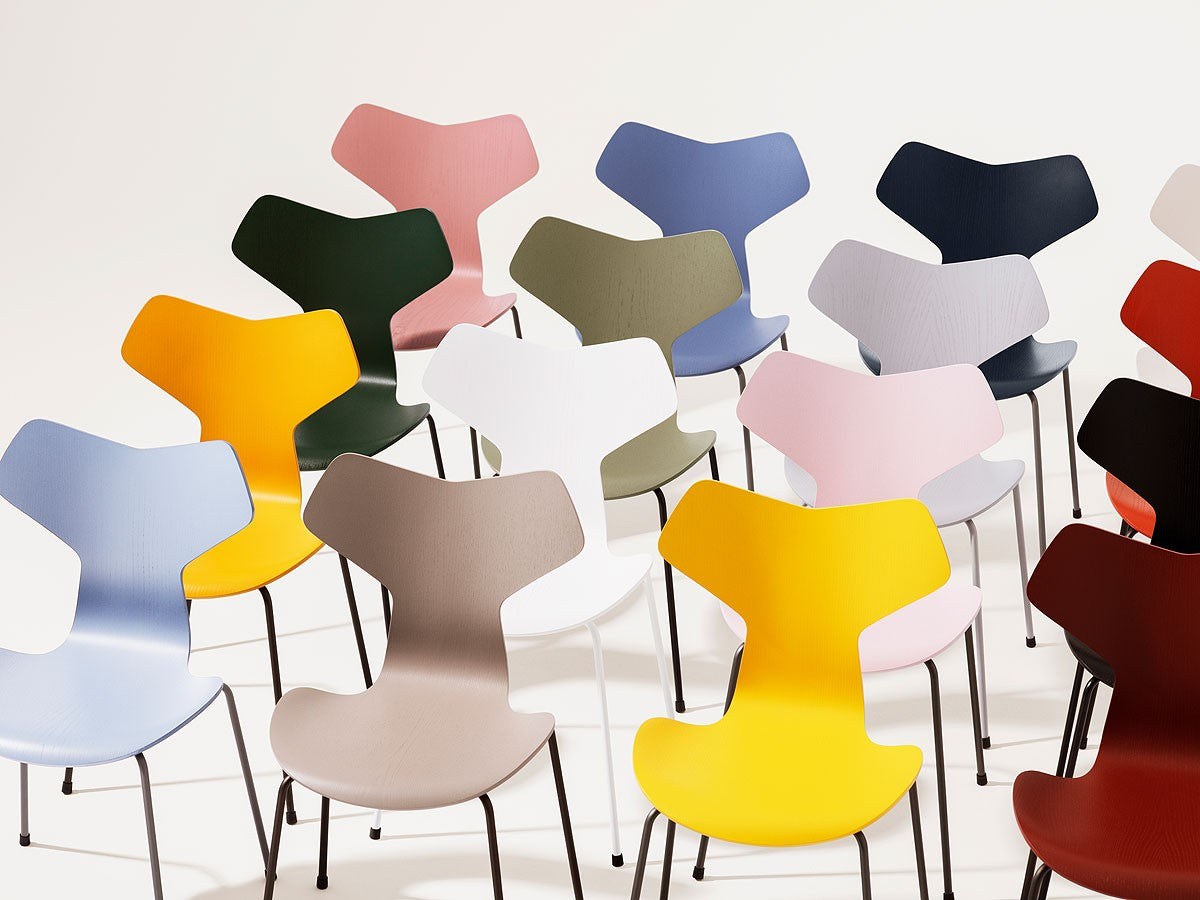 Fritz Hansen Grand Prix Dining Chair - Coloured Ash