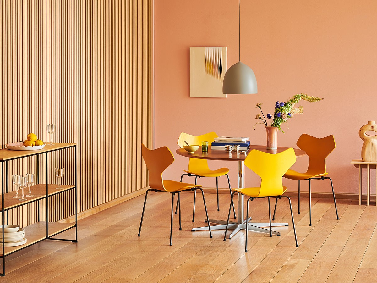 Fritz Hansen Grand Prix Dining Chair - Coloured Ash