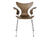 Fritz Hansen Lily Dining Chair with Armrests