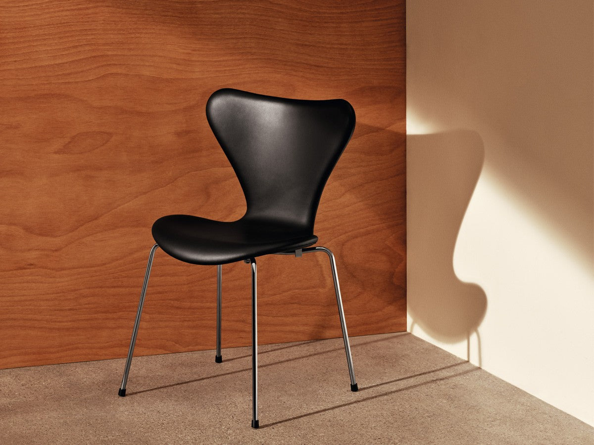 Fritz Hansen Series 7 Dining Chair Leather Arne Jacobsen