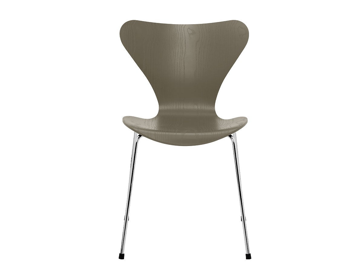 Fritz Hansen Series 7 Dining Chair - Coloured Ash/Chrome Legs