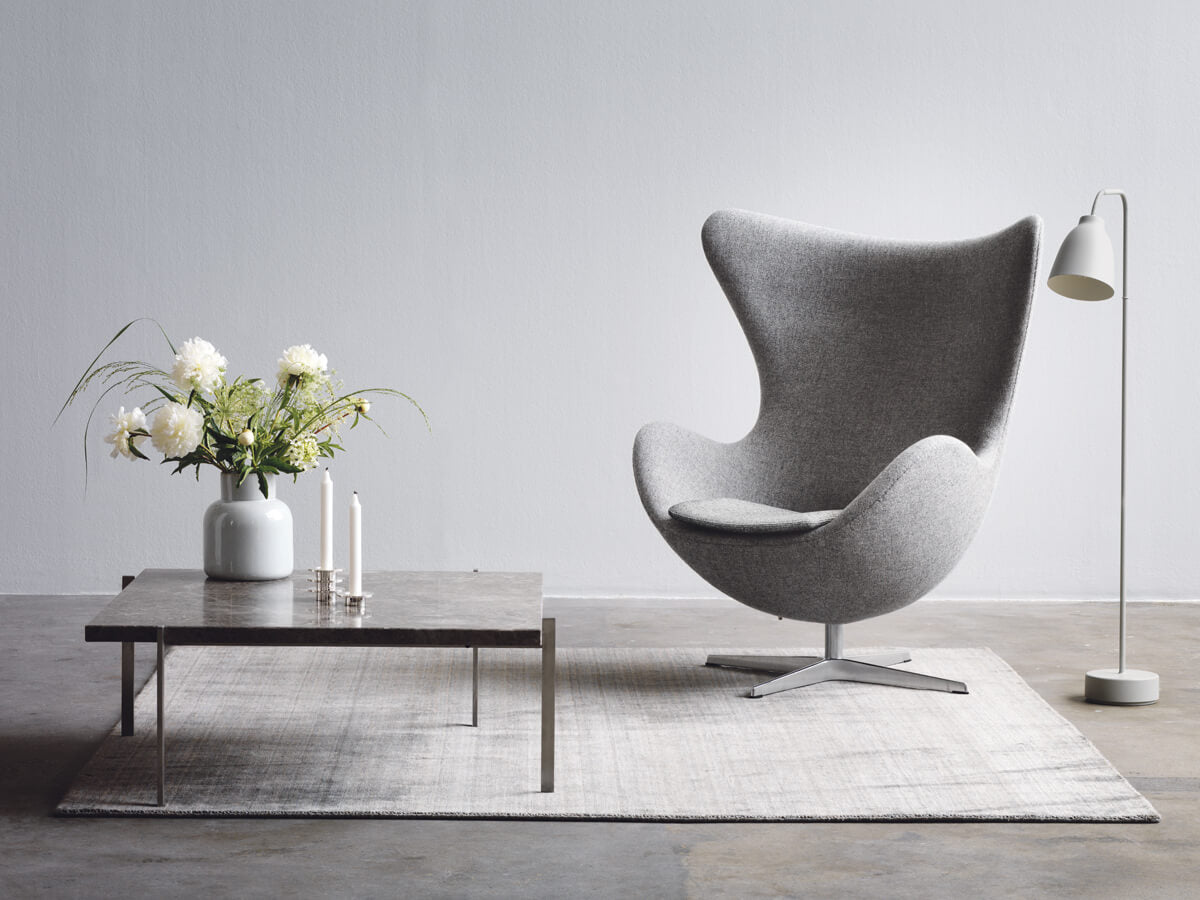 Fritz Hansen Egg Chair with Footstool