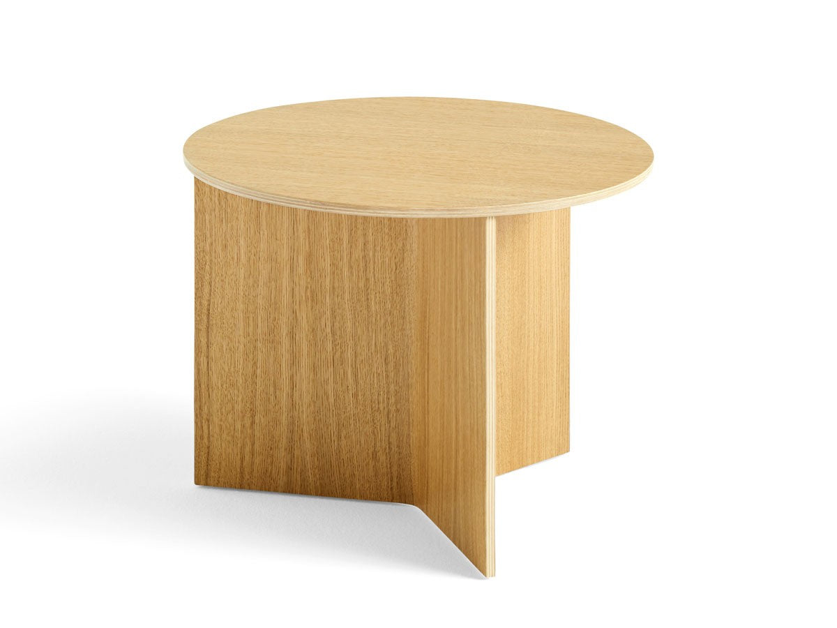 HAY Slit Table Round Wood