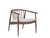 L.Ercolani Reprise Lounge Chair Fabric Seat