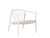 L.Ercolani Reprise Lounge Chair with Webbed Seat