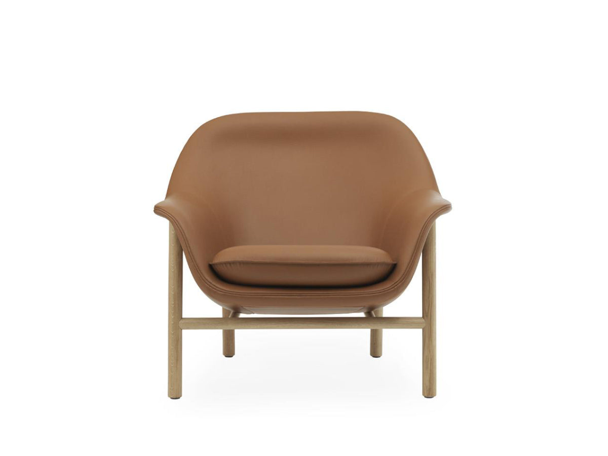 Normann Copenhagen Drape Lounge Chair Low Oak