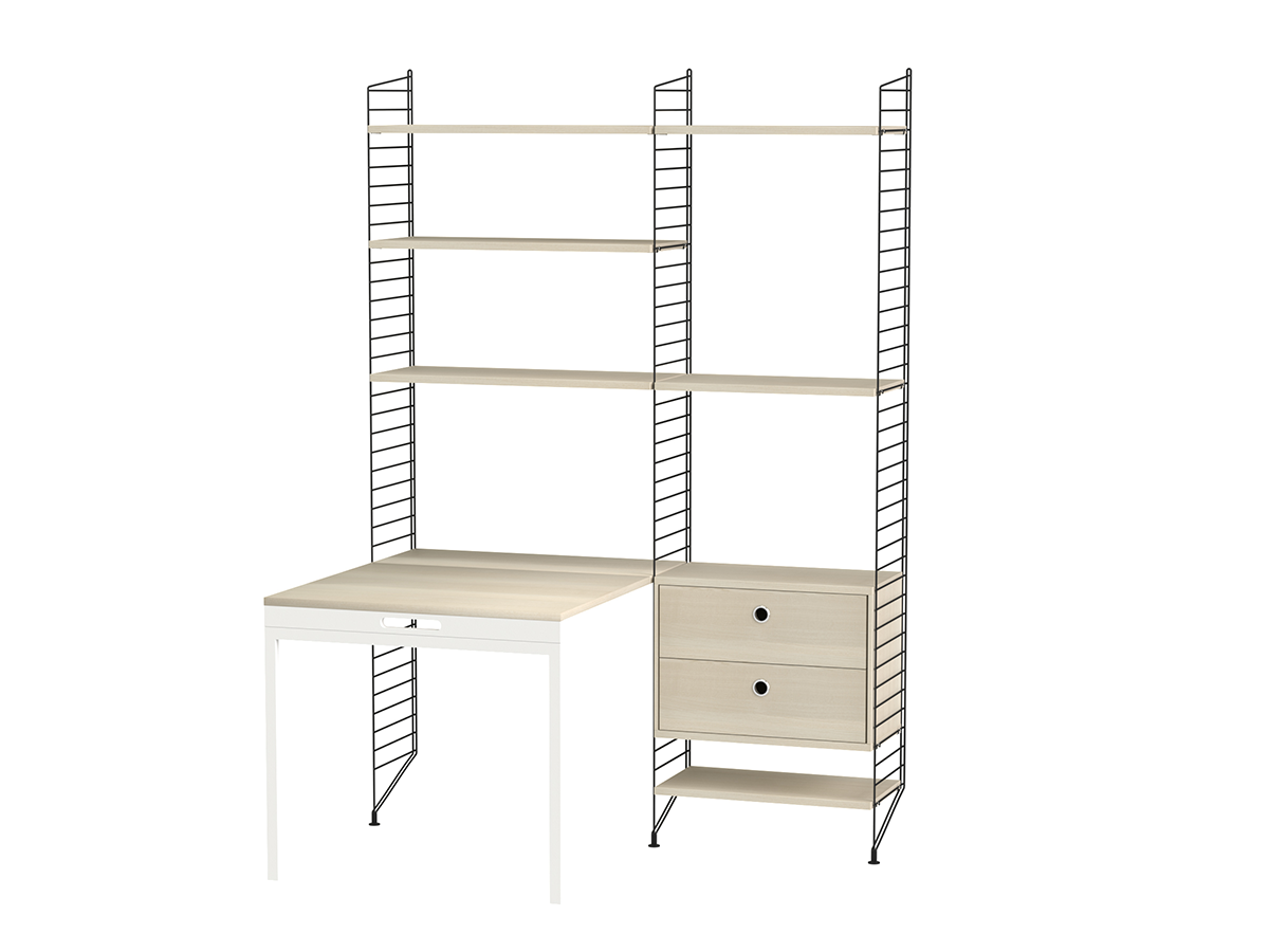 String Shelving Home Office/Working Bundle W E