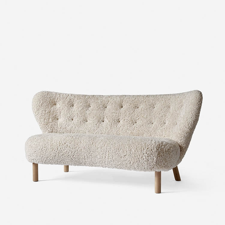&Tradition Little Petra VB2 Sofa Sheepskin Moonlight