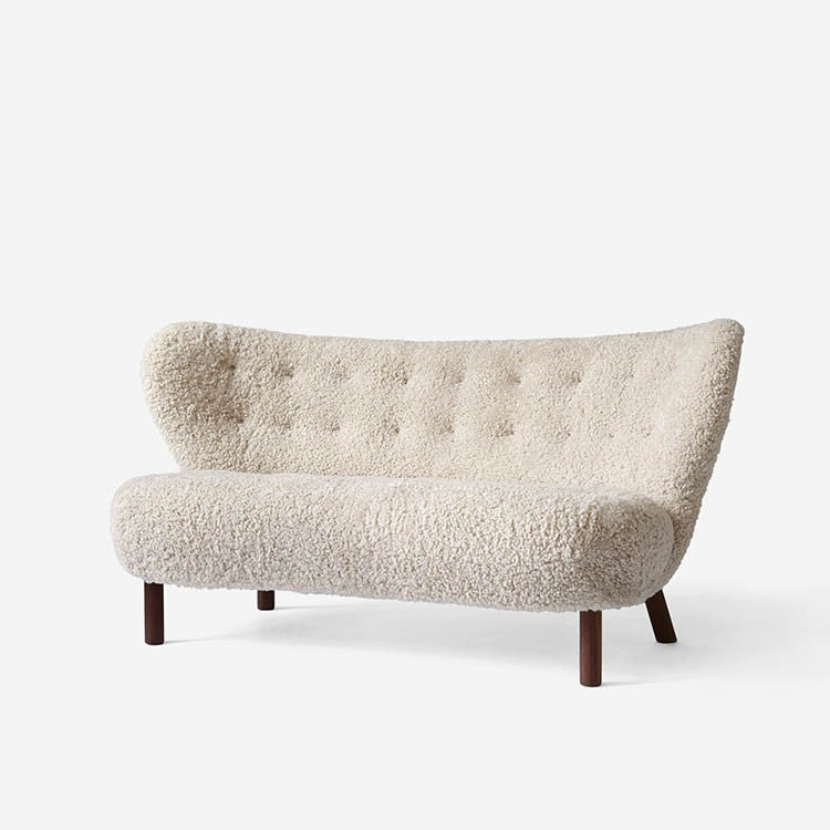 &Tradition Little Petra VB2 Sofa Sheepskin Moonlight