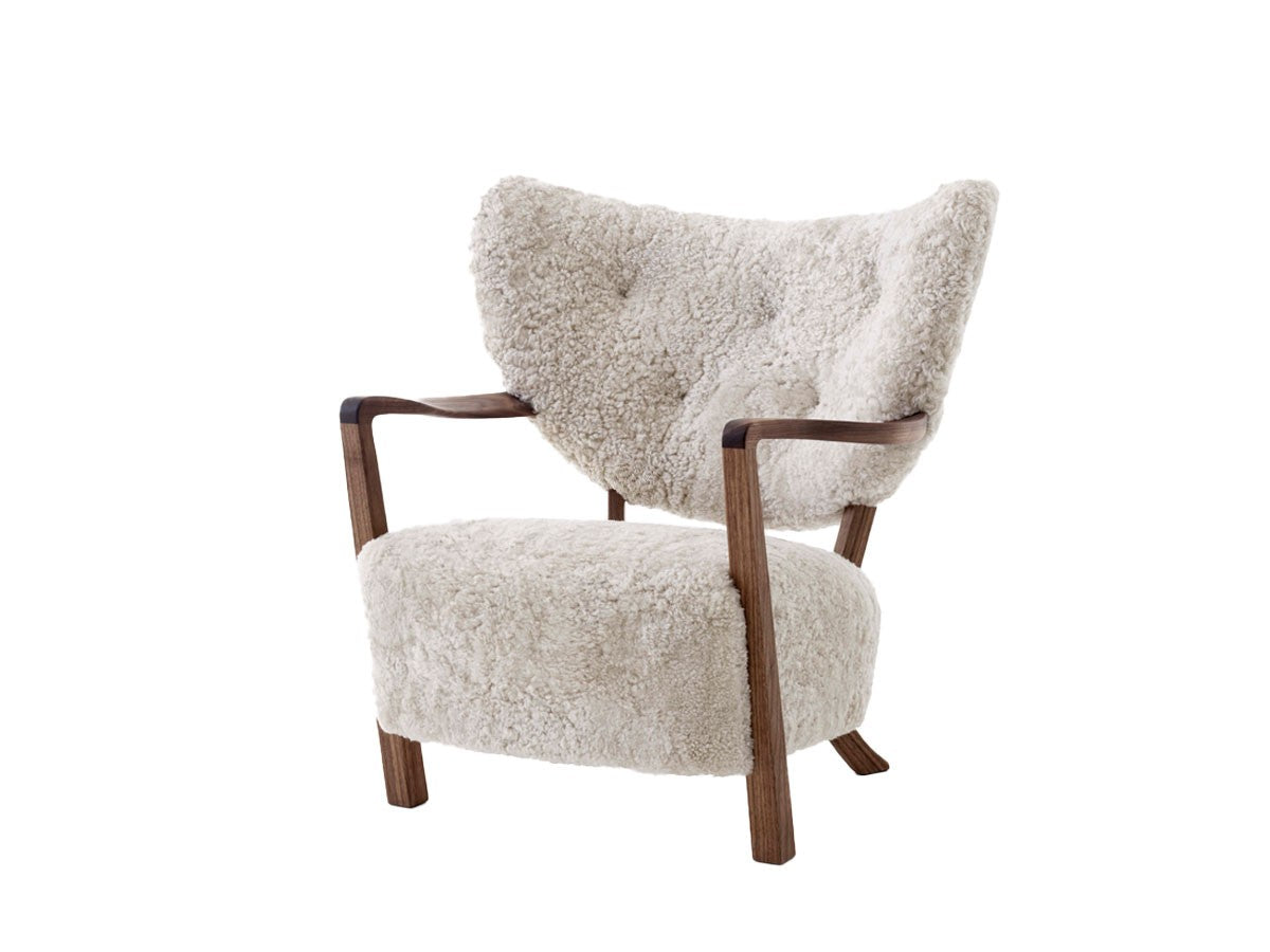 &amp;Tradition Wulff ATD2 Lounge Chair &amp; ATD3 Pouf