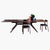 Case Cross Extendable Table
