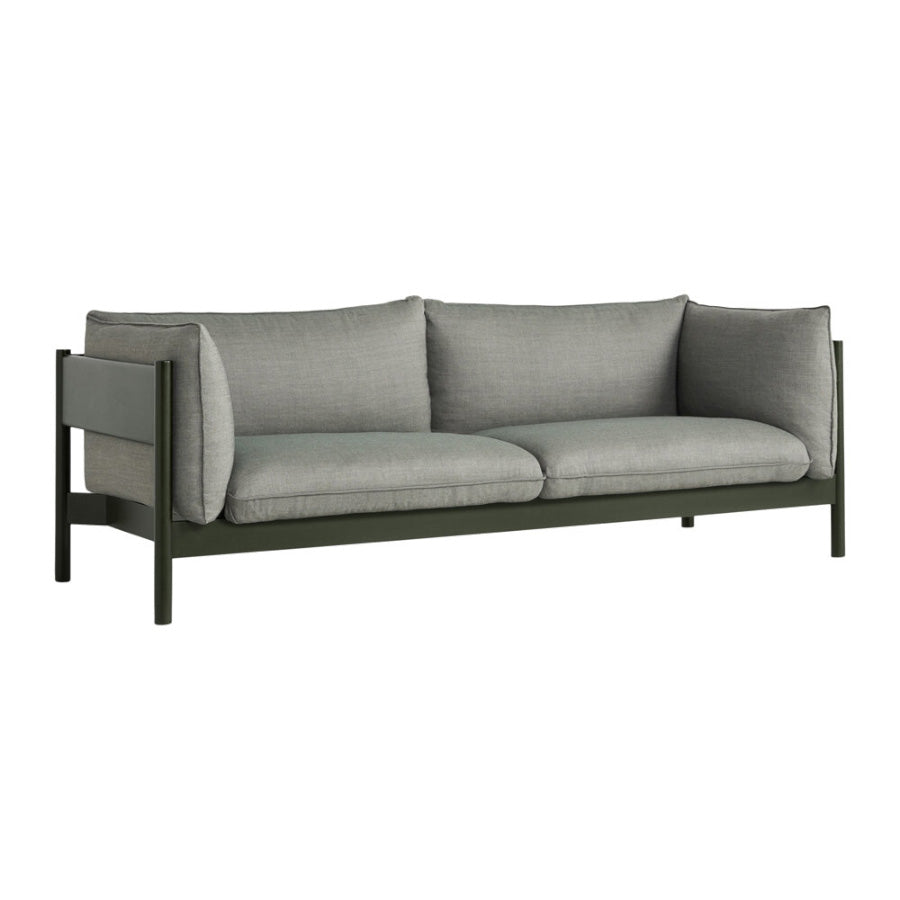 Hay Arbour 3 Seater Sofa - Green Beech Frame