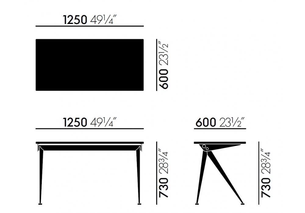 Vitra Compas Direction Desk