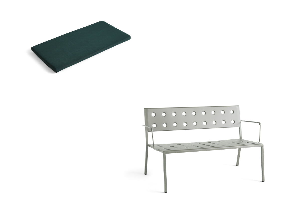 Hay Balcony Lounge Bench with Arms