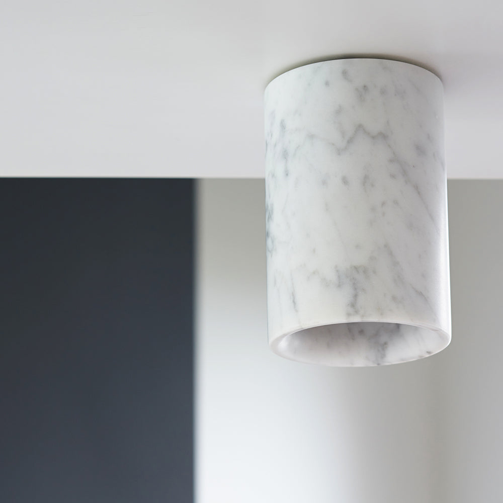 Terence Woodgate Solid Cylinder Ceiling Light