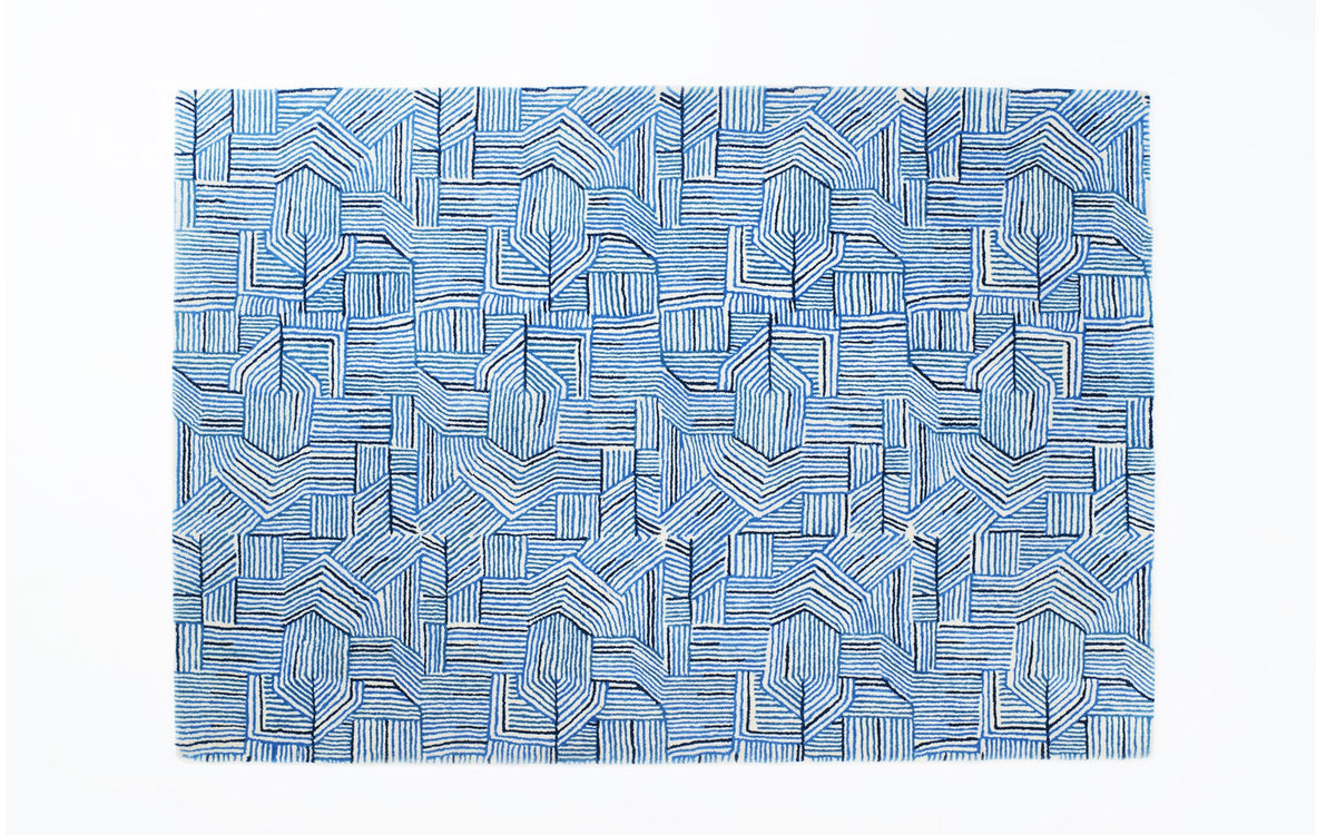 SCP Blue Lines Rug