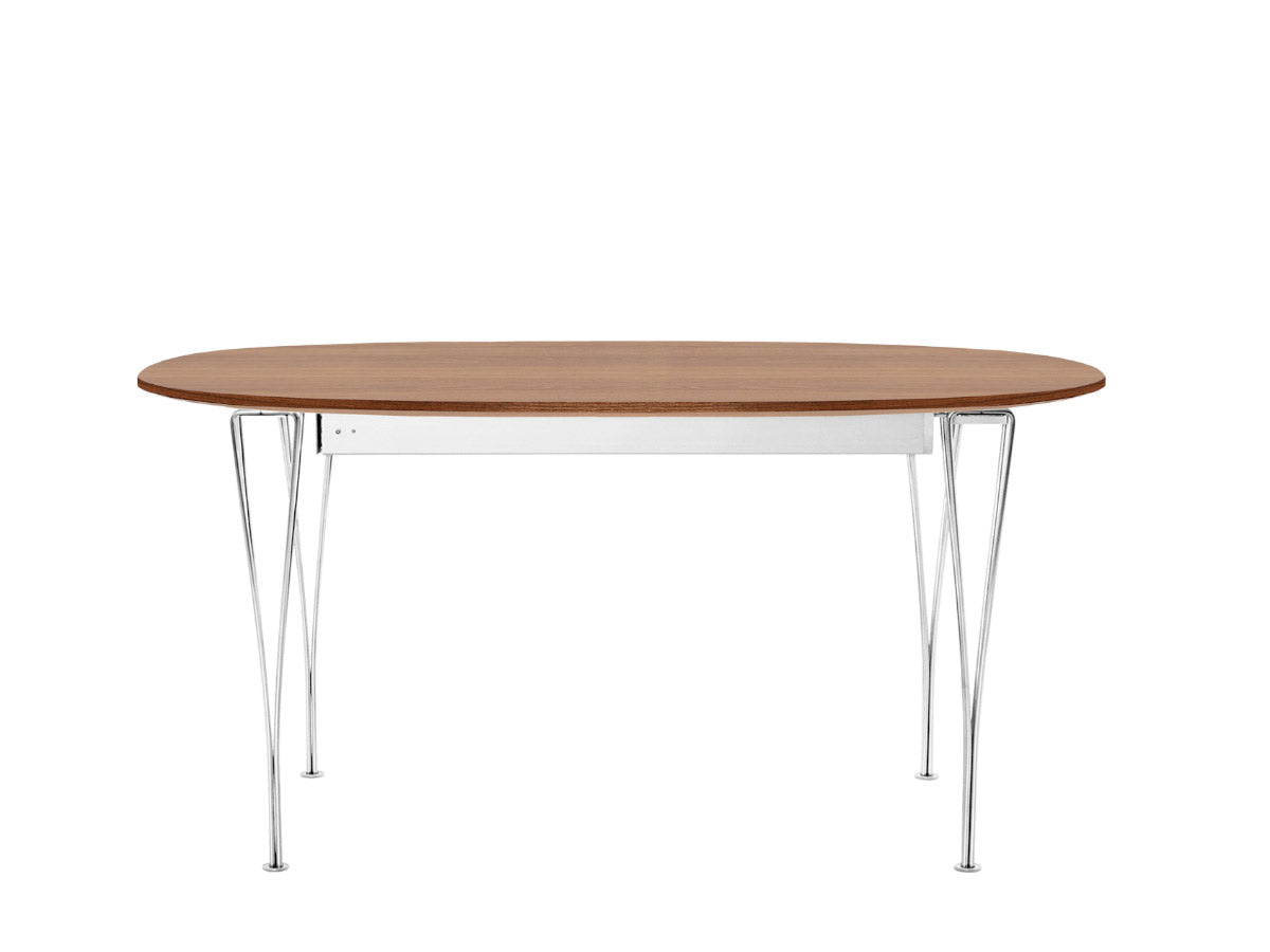 Fritz Hansen Super-Elliptical Extendable Table - Walnut