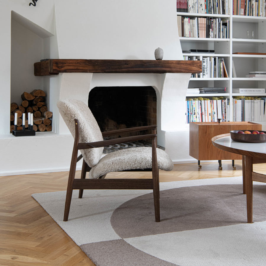 House of Finn Juhl France Armchair - Sheepskin