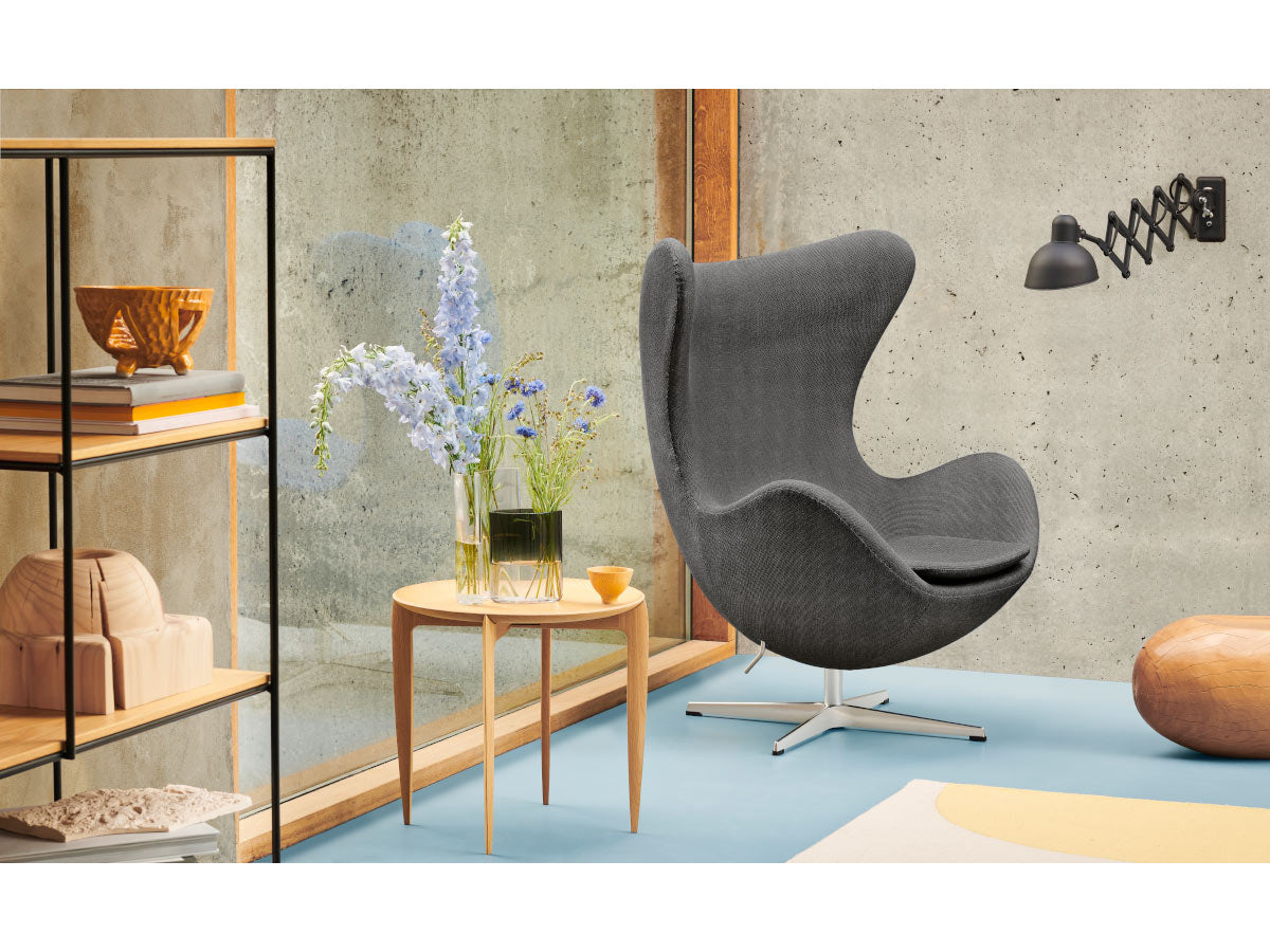 Fritz Hansen Egg Chair with Footstool