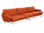 Fritz Hansen Lissoni 3 Seater Sofa - PL113