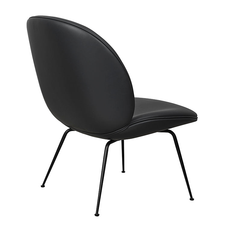 Gubi Beetle Upholstered Lounge Chair (Leather)