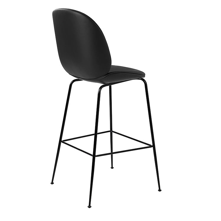 Gubi Beetle Upholstered Bar Chair (Leather)