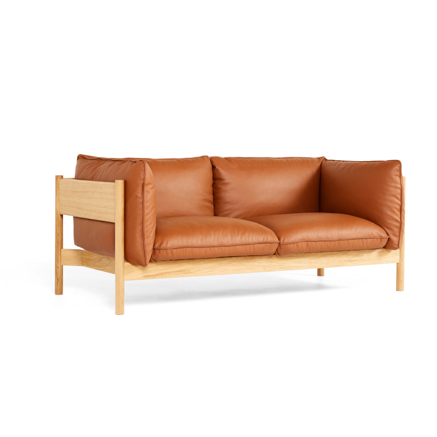 Hay Arbour 2 Seater Sofa - Oak Frame