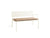 Hay Balcony Lounge Bench with Arms
