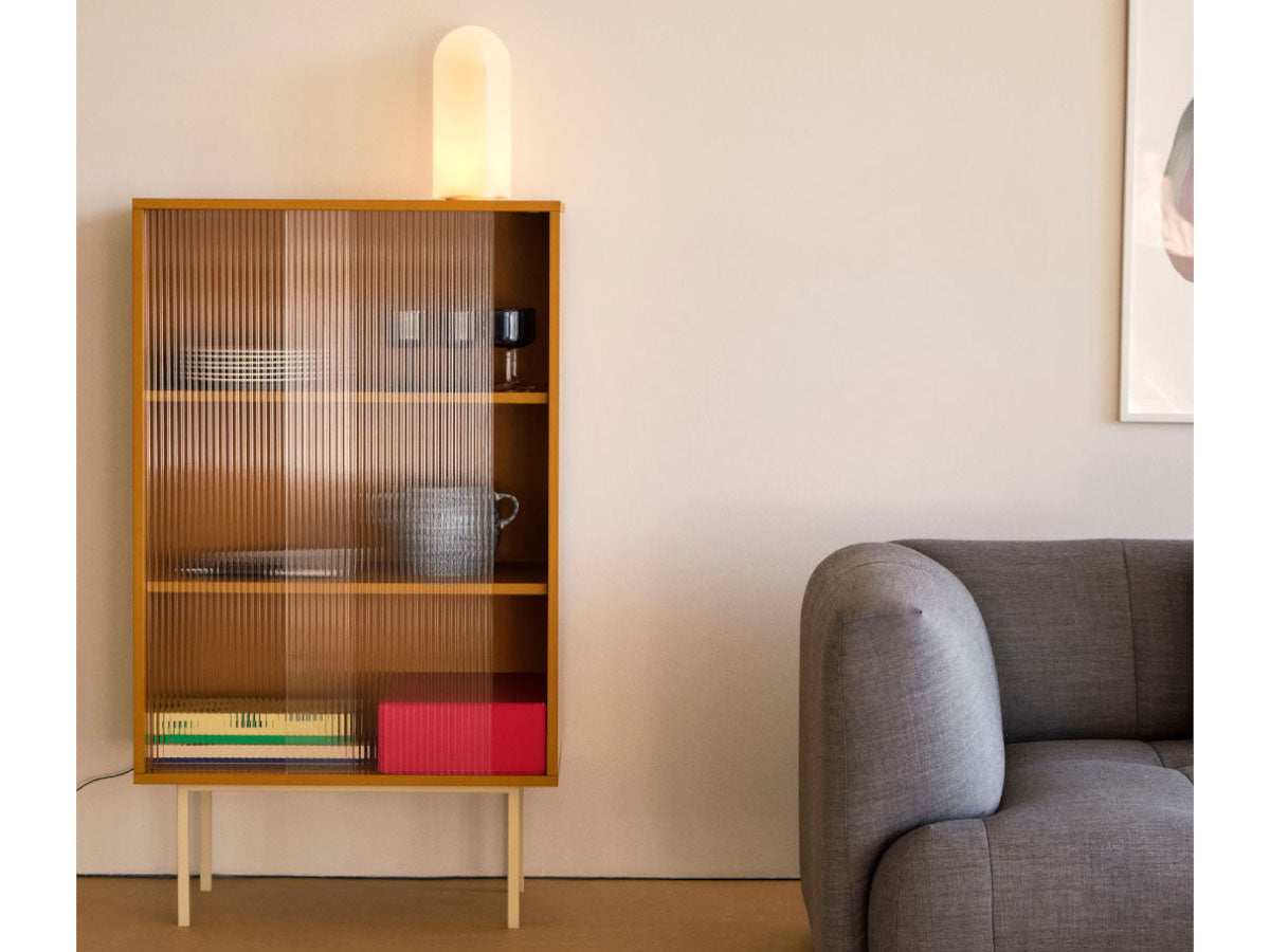 Hay Colour Cabinet Tall with Glass Doors