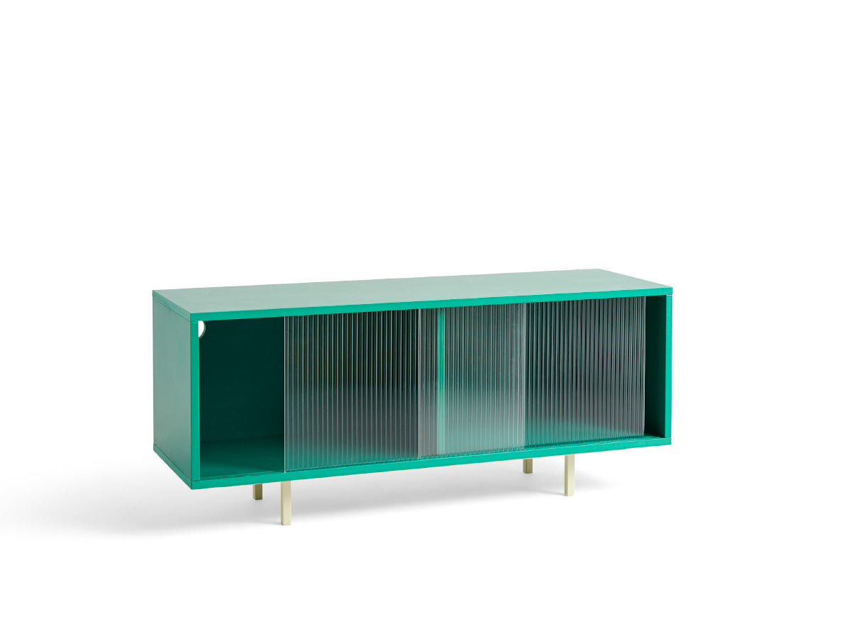 Hay Colour Cabinet Medium Floor with Glass Doors