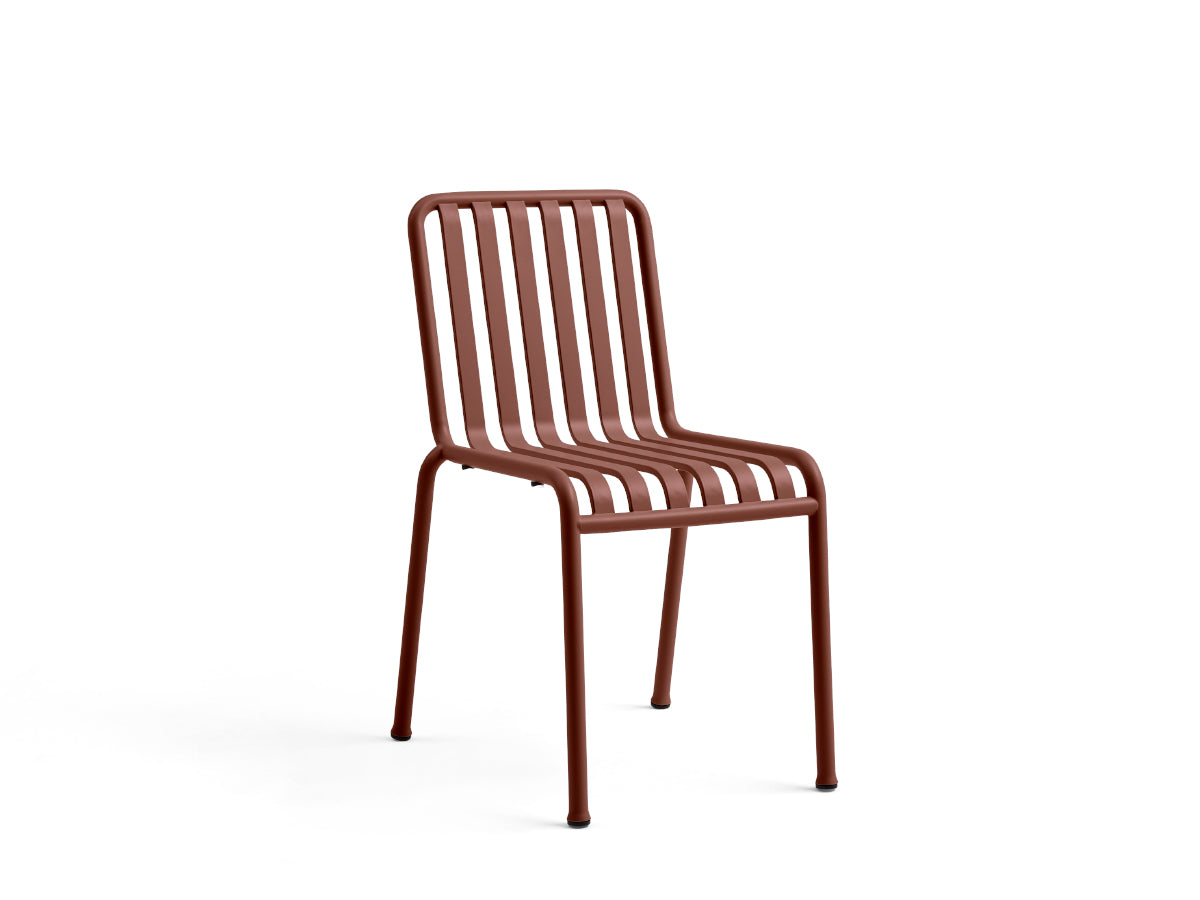 hay palissade chair iron red