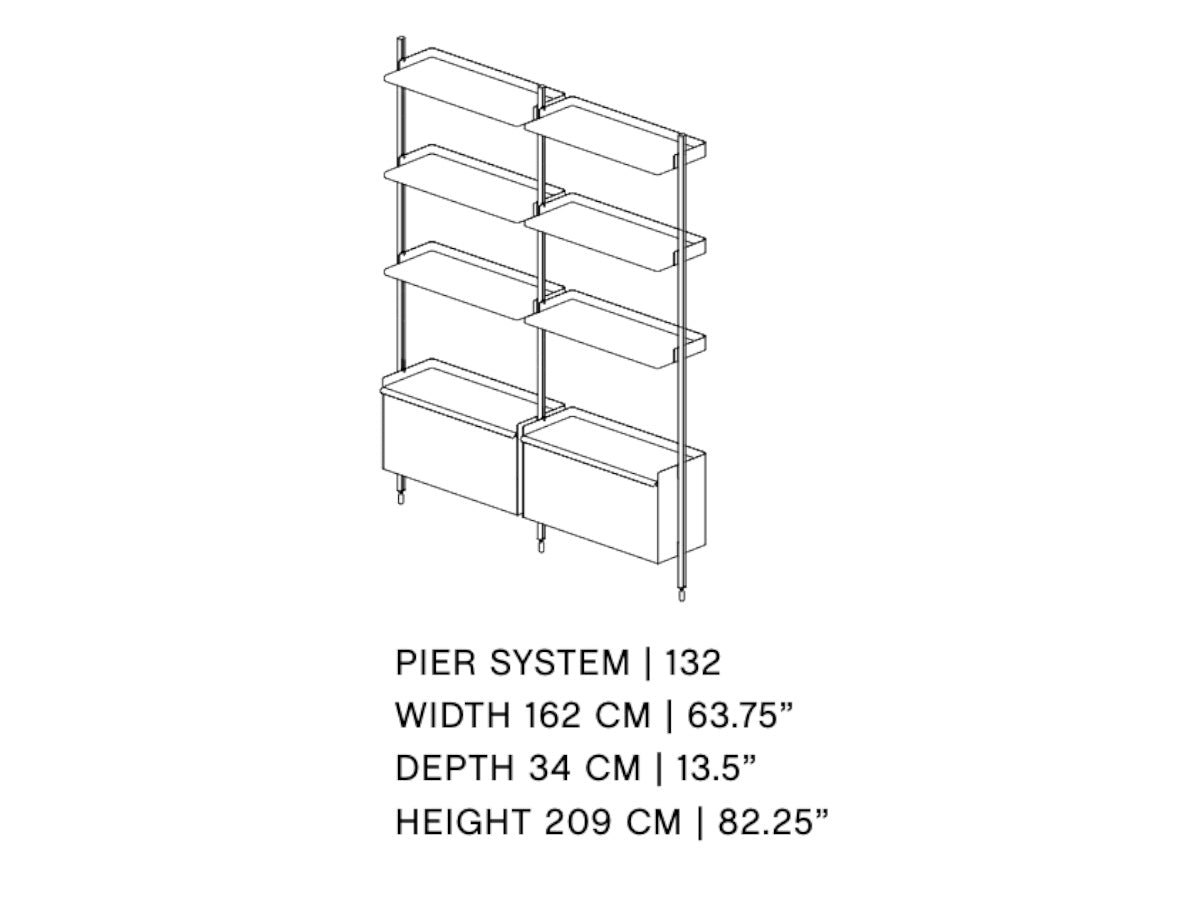 Hay Pier System Combination 132  - 2 Columns