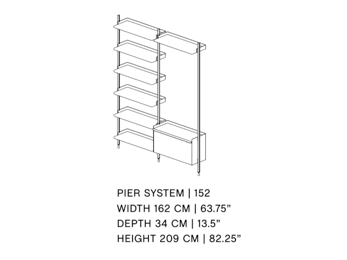Hay Pier System Combination 152  - 2 Columns