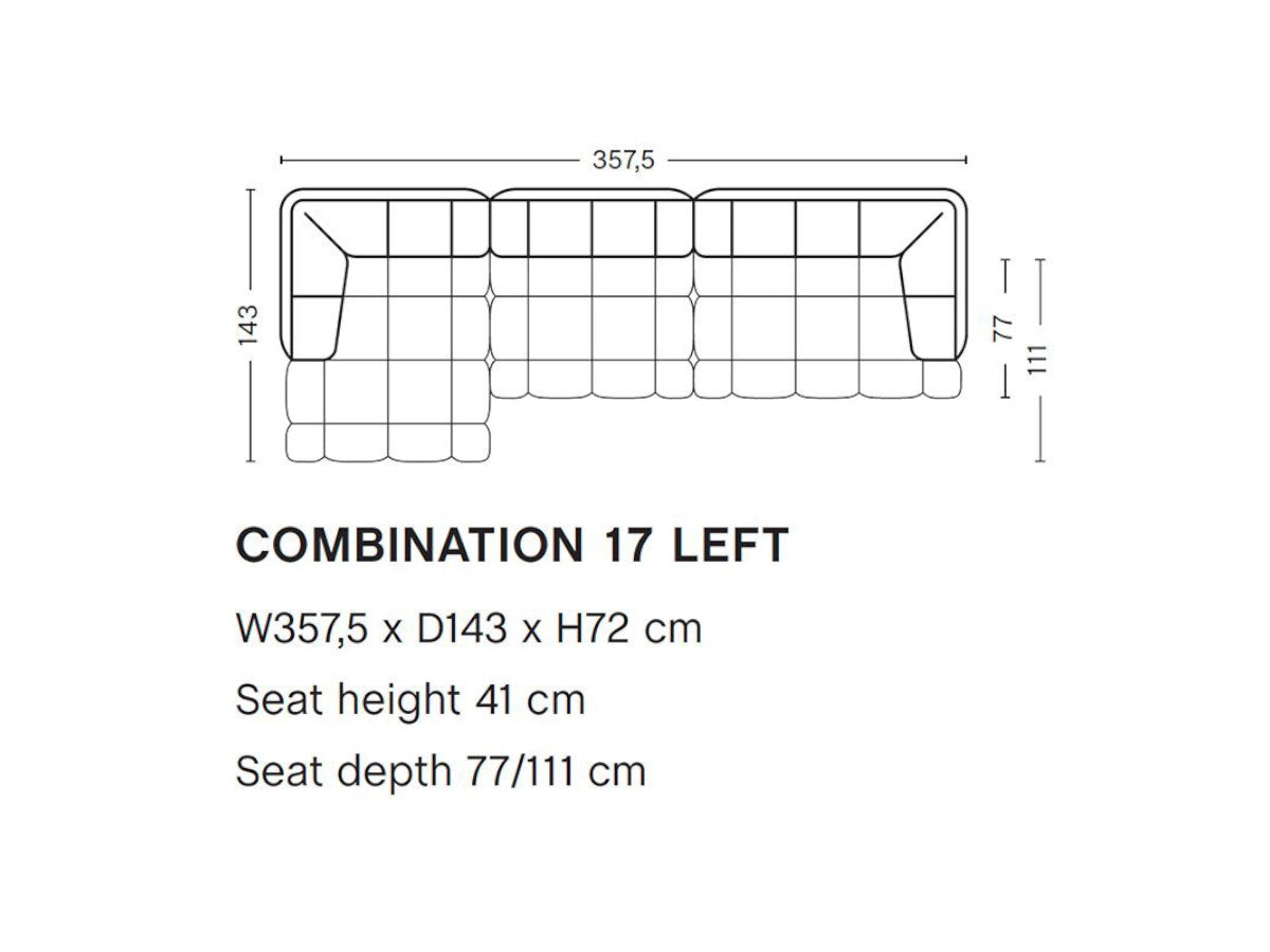 Hay Quilton Sofa Combination 17 Left