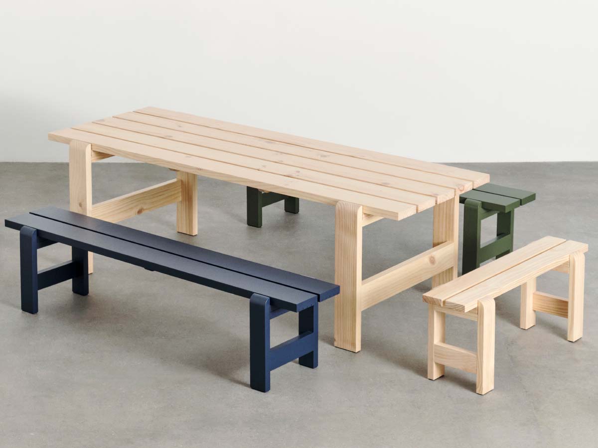 Hay Weekday Bench | Hay Outdoor Furniture - Cimmermann