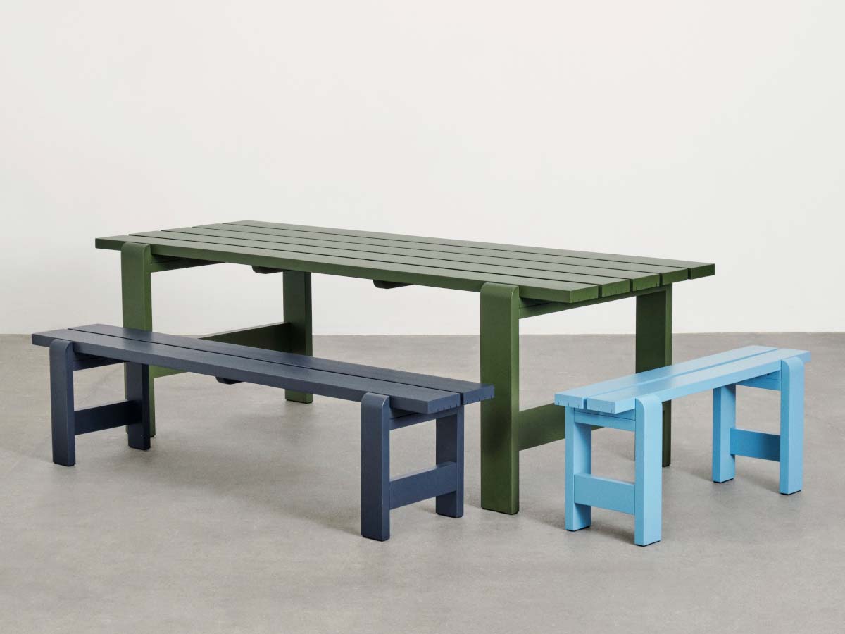 Hay Weekday Bench | Hay Outdoor Furniture - Cimmermann