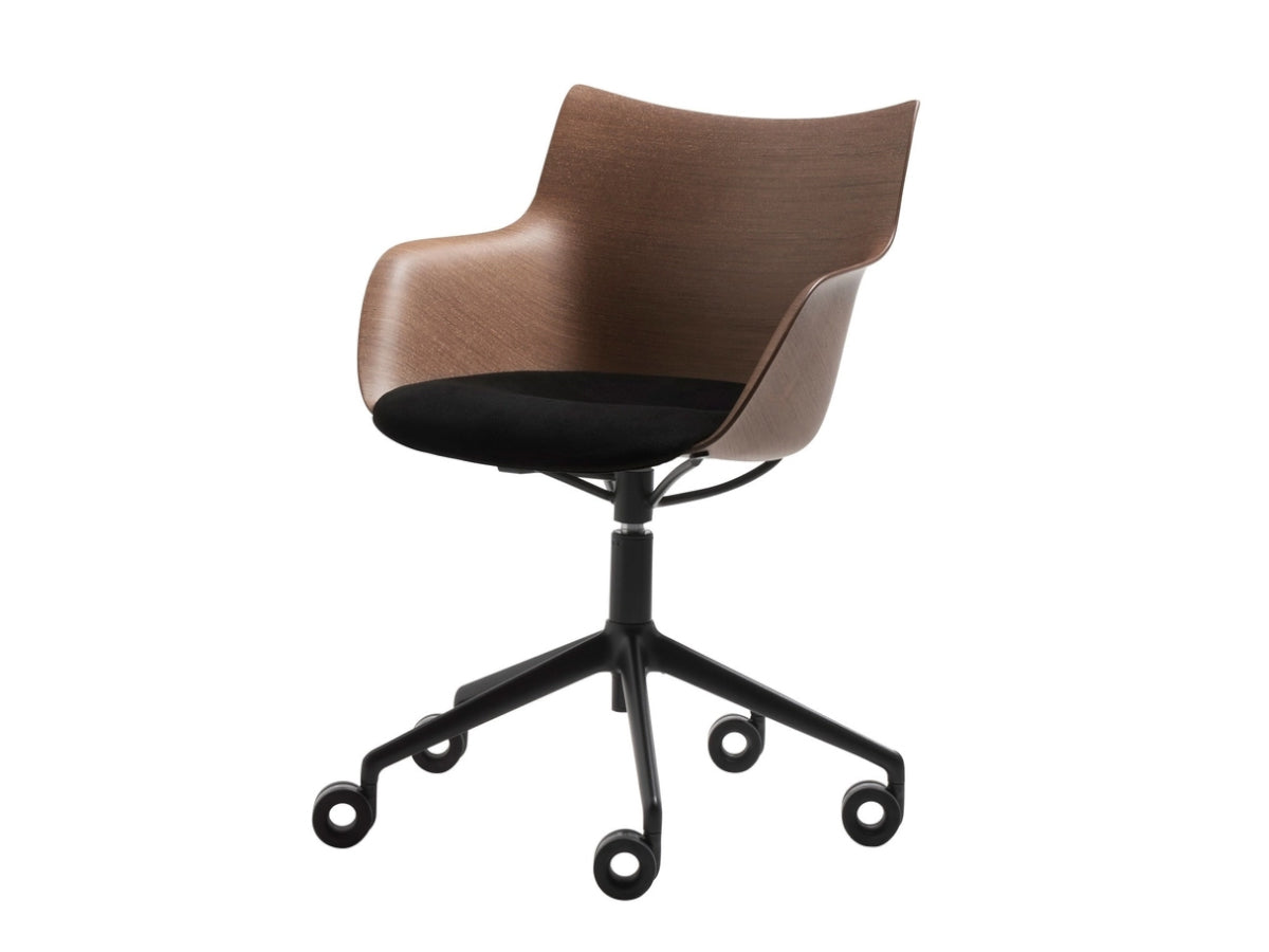 Kartell Q Wood Office Chair Soft