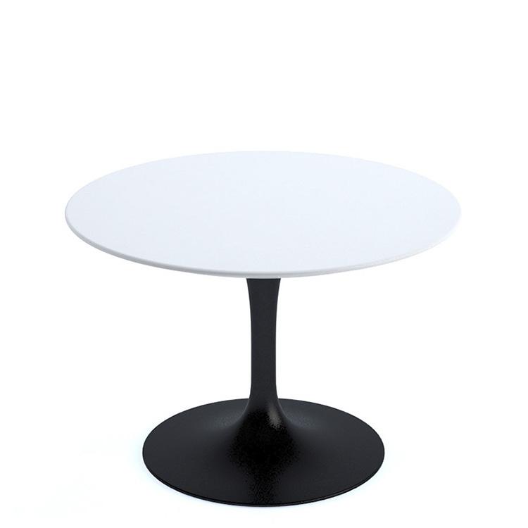 Knoll Saarinen Tulip Round Coffee Table 51cm Black Base