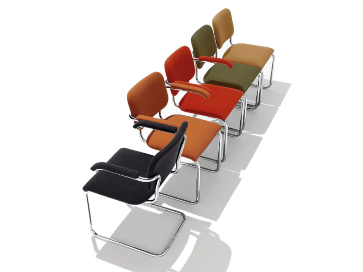 Knoll Cesca Relax Chair with Arms - Fully Upholstered