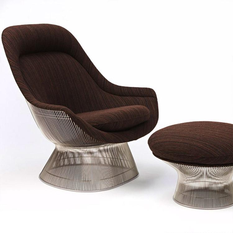 Knoll Platner Easy Chair &amp; Ottoman