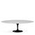 Knoll Saarinen Tulip Oval Dining Table 244cm Black Base