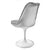 Knoll Saarinen Tulip Chair White Base Upholstered