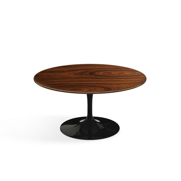 Knoll Saarinen Tulip Round Coffee Table 91cm Black Base